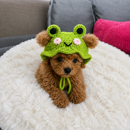 Hand-made Puppy Hat